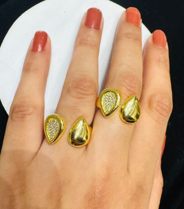 DUAL LEAF Ring - Image 2
