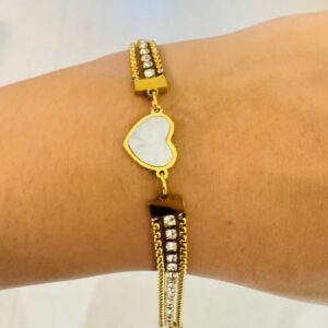 HEART Layered Bracelet