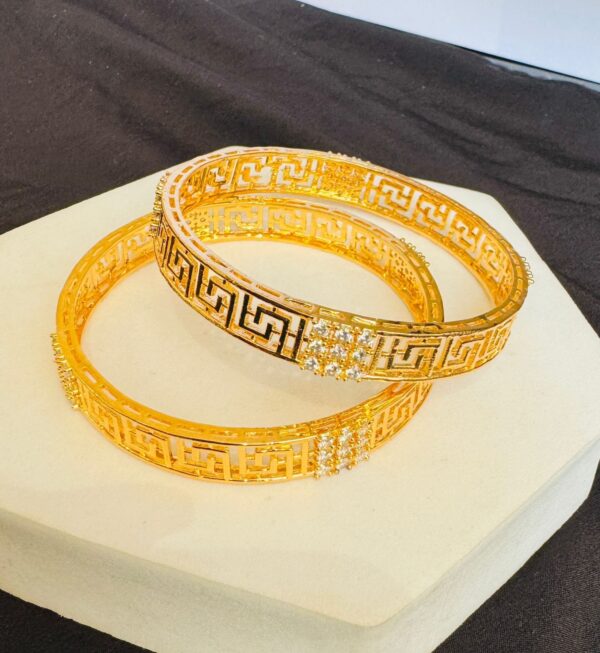 Gold Plated AD BANGLES